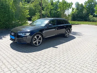 Używany Audi A6 Sport 204 KM (150 kW) 2012 Czarny Kombi