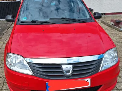 Gebraucht Dacia Logan MCV 75 PS (55 kW) 2009 Rot Kombi