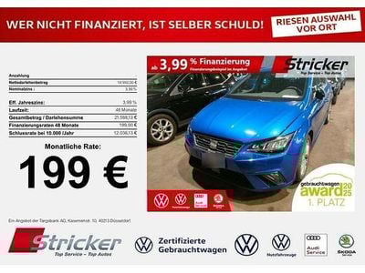Gebraucht Seat Ibiza FR 116 PS (85 kW) 2025 Sapphire blau metallic (metallic) Kleinwagen