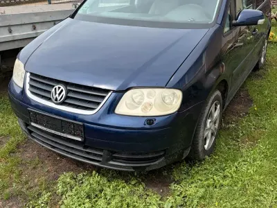 Gebraucht VW Touran 116 PS (85 kW) 2003 Blau Van / Kleinbus