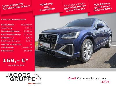 Second-hand Audi Q2 S-Line 150 CP (110 kW) 2025 Albastru SUV
