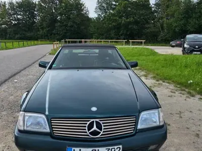 Gebraucht Mercedes SL280 193 PS (141 kW) 1995 Grün Cabrio