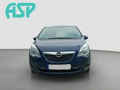 Begagnad Opel Meriva Edition 101 HK (74 kW) 2011 Blå Minibuss