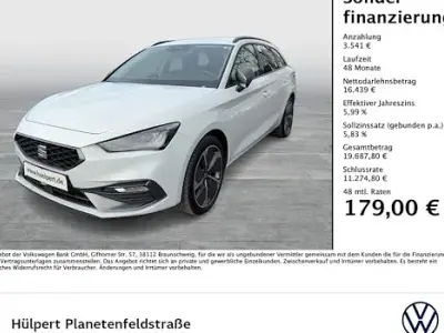Brugt Seat Leon ST FR 204 HK (150 kW) 2022 Hvid Stationcar
