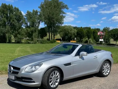 Gebraucht Mercedes SLK200 AMG Edition 1 184 PS (135 kW) 2011 Silber Cabrio