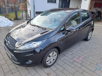 Gebraucht Ford Fiesta 60 PS (44 kW) 2009 Schwarz Kleinwagen