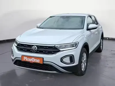 Gebraucht VW T-Roc Basis 110 PS (80 kW) 2023 Weiß SUV