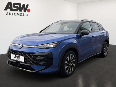 Celestial blue metallic schwar Gebraucht 2025 VW T-Roc R-line SUV | 39.980 € (Etwas zu teuer)