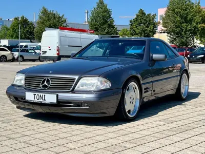 Gebraucht Mercedes SL320 AMG 231 PS (169 kW) 1996 Braun Cabrio