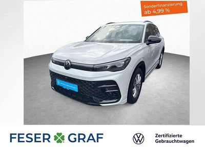 Oryxweiß perlmutteffekt Gebraucht 2024 VW Tiguan R-line SUV | 35.990 € (Superpreis)