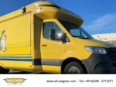 Używany Mercedes Sprinter 143 KM (105 kW) 2019 Żółty Van