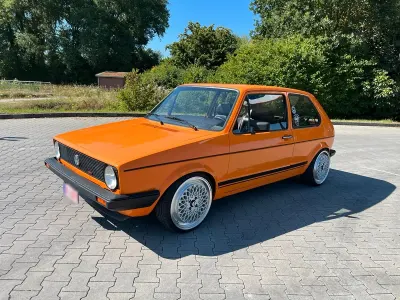 Gebraucht VW Golf I GTI 160 PS (117 kW) 1983 Orange Kleinwagen