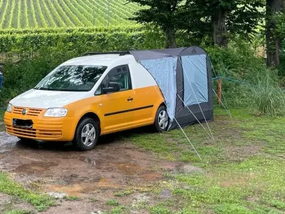 Gebraucht VW Caddy 69 PS (50 kW) 2007 Weiß Van / Kleinbus