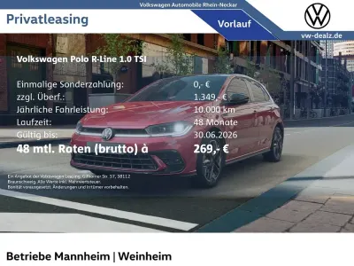 Neu VW Polo R-line 116 PS (85 kW) 2026 Kleinwagen