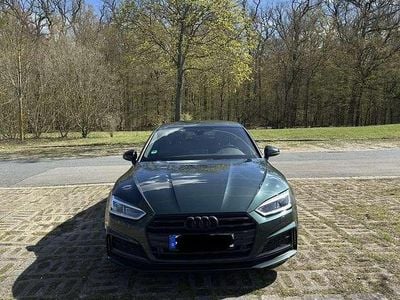 Second-hand Audi A5 S-Line 190 CP (139 kW) 2019 Verde Coupe