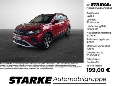 Gebraucht VW T-Cross Life 116 PS (85 kW) 2025 Rot SUV