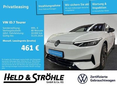 Gebraucht VW ID.7 Pro 210 kW (286 PS) 2025 Gletscherweiß metallic Kombi