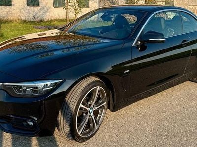 Begagnad BMW 430 Cabriolet Sport Line 252 HK (185 kW) 2018 Svart Cab