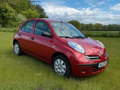 Gebraucht Nissan Micra 65 PS (47 kW) 2006 Rot Kleinwagen