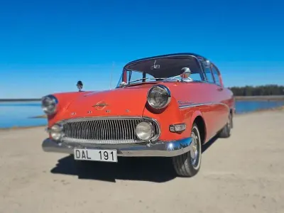 Gebraucht Opel Rekord 82 PS (60 kW) 1959 Orange Limousine