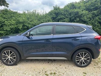 Blau Gebraucht 2018 Hyundai Tucson Premium SUV | 15.900 € (Guter Preis)