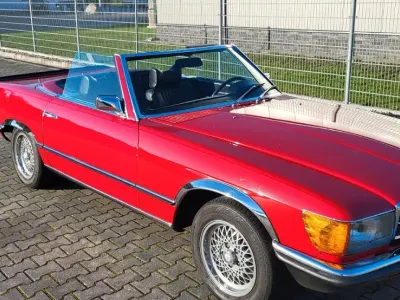 Gebraucht Mercedes SL350 200 PS (147 kW) 1972 Rot Cabrio