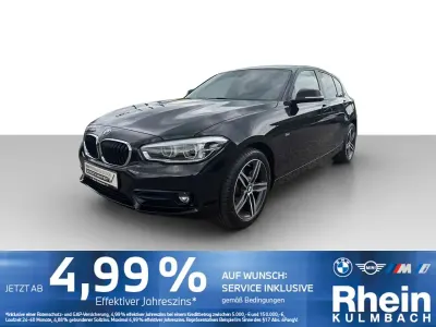 Gebraucht BMW 118 Sport Line 136 PS (100 kW) 2017 Schwarz Kleinwagen