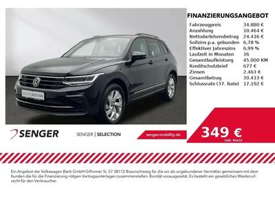 gebraucht VW Tiguan TiguanLife 2.0 TDI DSG 4Motion Navi LED HUD