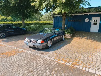 Gebraucht Mercedes SL320 231 PS (169 kW) 1993 Schwarz Cabrio