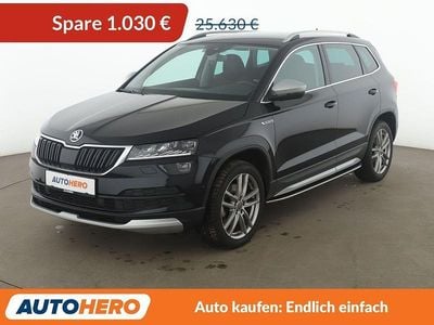 Gebraucht Skoda Karoq Scout 4x4 190 PS (139 kW) 2020 Schwarz SUV