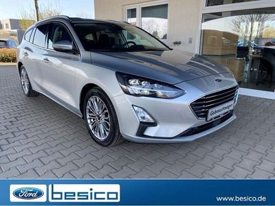 Gebraucht Ford Focus Titanium X 155 PS (114 kW) 2021 Polarsilber metallic (silber) Kombi