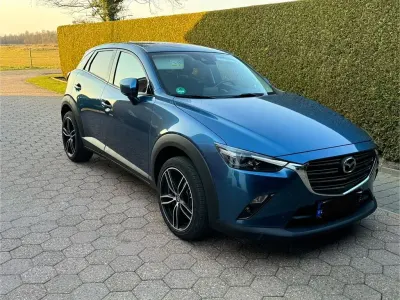 Gebraucht Mazda CX-3 Exclusive-Line 116 PS (85 kW) 2018 Blau SUV
