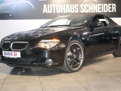 Gebraucht BMW 630 Cabriolet Efficient Dynamics 272 PS (200 kW) 2009 Schwarz Cabrio