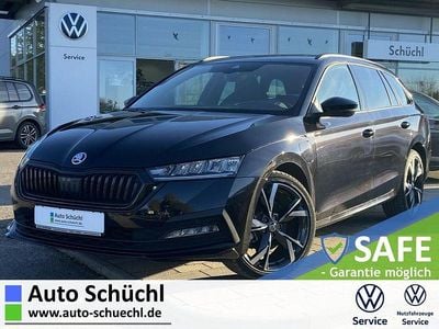 Schwarz Gebraucht 2022 Skoda Octavia SportLine Kombi | 28.648 € (Teuer)