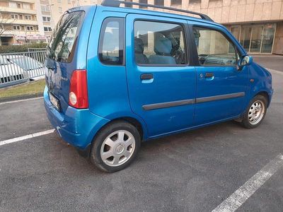 Gebraucht Opel Agila 69 PS (50 kW) 2000 Blau Van / Kleinbus