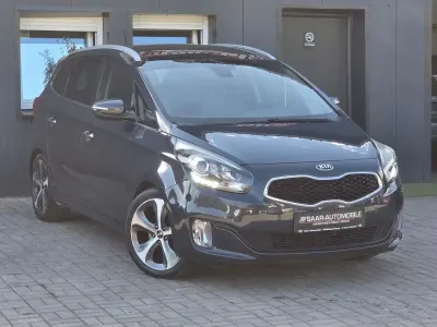 Gebraucht Kia Carens Vision 136 PS (100 kW) 2015 Blau Van / Kleinbus