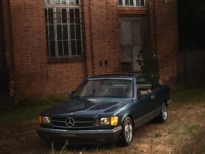 Gebraucht Mercedes S500 231 PS (169 kW) 1984 Blau Coupé