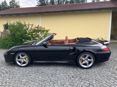 Schwarz Gebraucht 2004 Porsche 996 Turbo Cabrio | 95.500 €