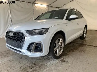 Gebraucht Audi Q5 S-Line 204 PS (150 kW) 2023 Gletscherweiß metallic SUV