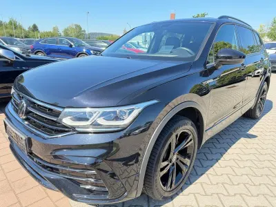 Gebraucht VW Tiguan Allspace Style 200 PS (147 kW) 2023 Schwarz SUV