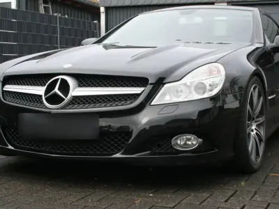 Gebraucht Mercedes SL350 316 PS (232 kW) 2009 Schwarz Cabrio
