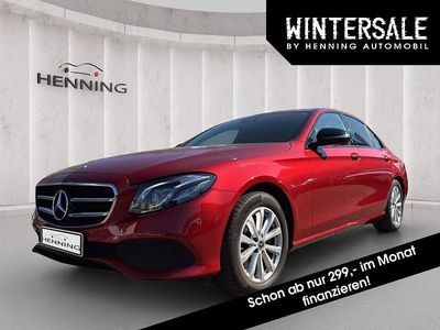 Rot Gebraucht 2017 Mercedes E200 Avantgarde Limousine | 26.880 € (Fairer Preis)