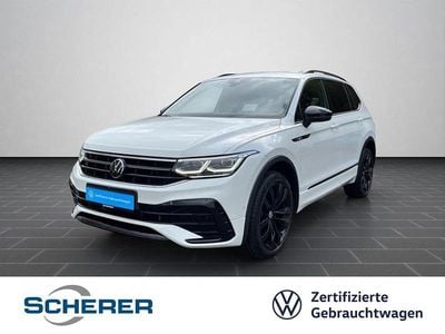 Gebraucht VW Tiguan Allspace R-line 200 PS (147 kW) 2022 Oryxweiß perlmutteffekt (metallic) SUV