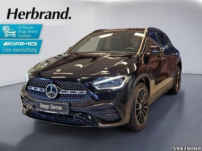 Schwarz Gebraucht 2022 Mercedes GLA250 AMG line SUV | 36.480 € (Fairer Preis)