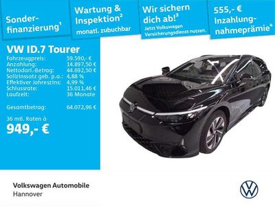 Usata VW ID.7 GTX 250 kW (340 CV) 2025 Nero Station wagon