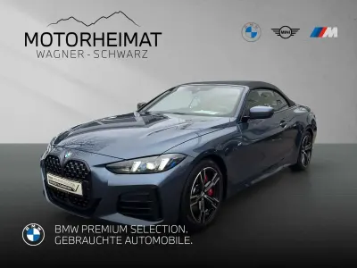 Gebraucht BMW 420 Cabriolet Performance 184 PS (135 kW) 2025 Arctic race blue metallic Cabrio