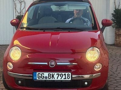 Gebraucht Fiat 500 Lounge 101 PS (74 kW) 2012 Rot Cabrio