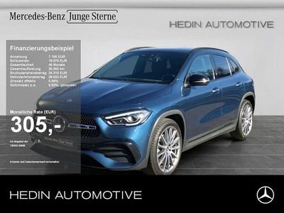 Second-hand Mercedes GLA220 AMG 190 CP (139 kW) 2022 Albastru SUV