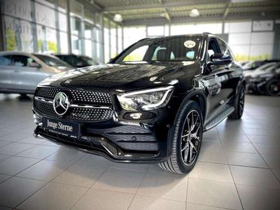 gebraucht Mercedes GLC300 4M AMG+AHK+PANO+DAB+360+Distr+Burmester