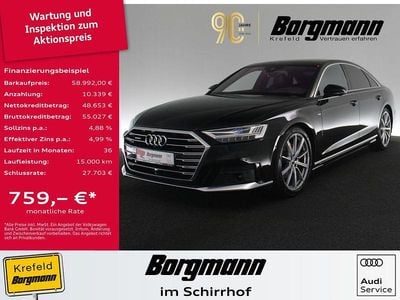 Gebraucht Audi A8 Comfort 286 PS (210 kW) 2022 Mythosschwarz metallic (metallic) Limousine